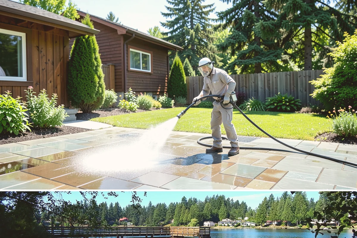 Painted Surface Cleaning in Federal Way, King County, WA - Clean painted surfaces in late spring so mildew and winter grime are cleared before the drier months.
