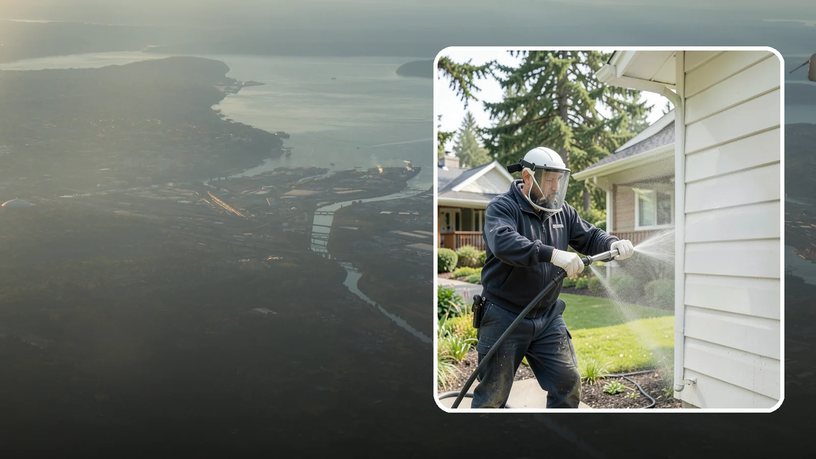 Painted Surface Cleaning in Fife, Pierce County, WA - Low-pressure cleaning of painted siding, trim, and surfaces that lifts grime and mildew without harming the finish.