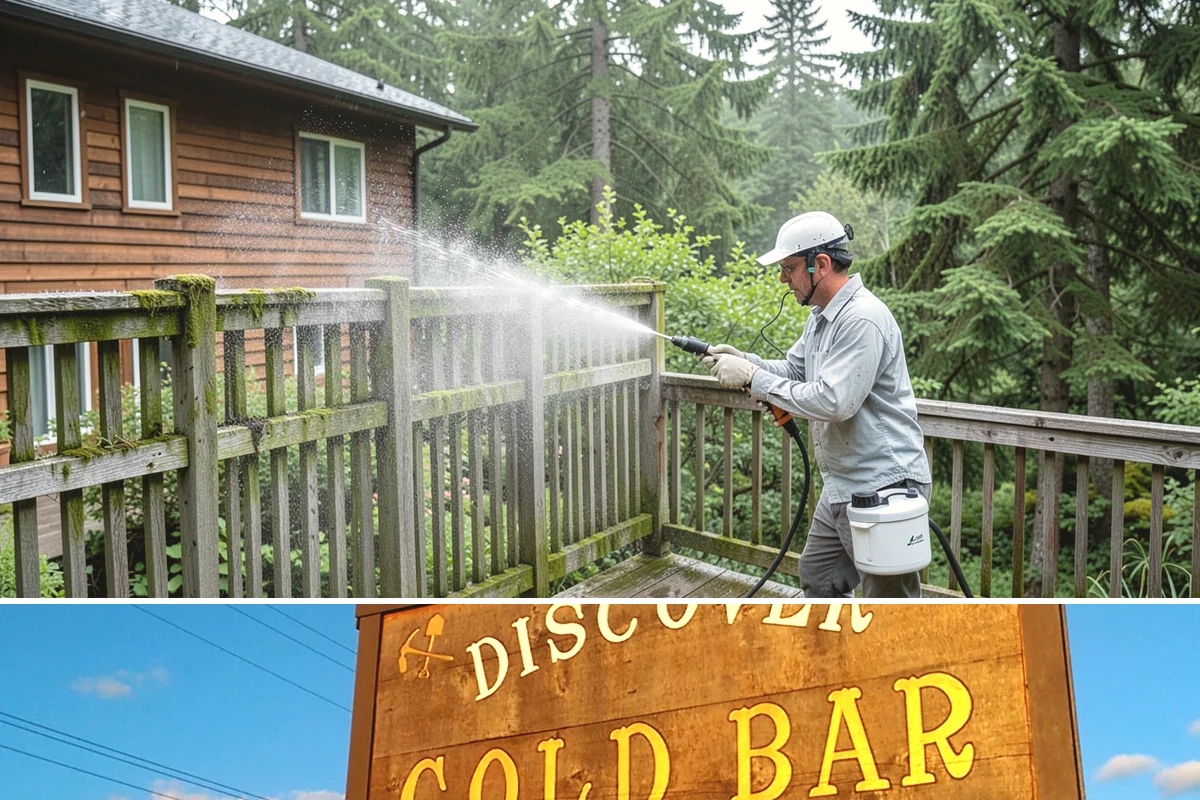 Painted Surface Cleaning in Gold Bar, Snohomish County, WA - Clean painted surfaces in late spring so mildew and winter grime are cleared before the drier months.