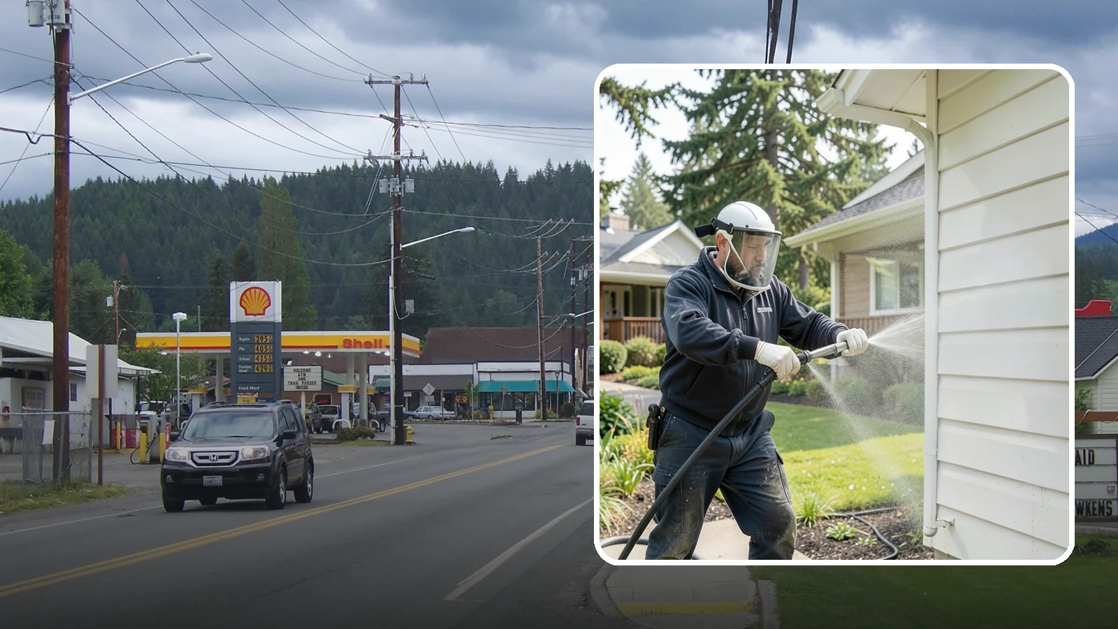Painted Surface Cleaning in Granite Falls, Snohomish County, WA - Low-pressure cleaning of painted siding, trim, and surfaces that lifts grime and mildew without harming the finish.