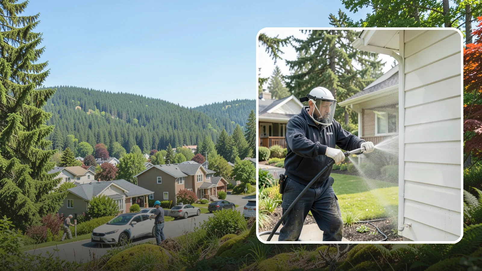 Painted Surface Cleaning in Index, Snohomish County, WA - Low-pressure cleaning of painted siding, trim, and surfaces that lifts grime and mildew without harming the finish.