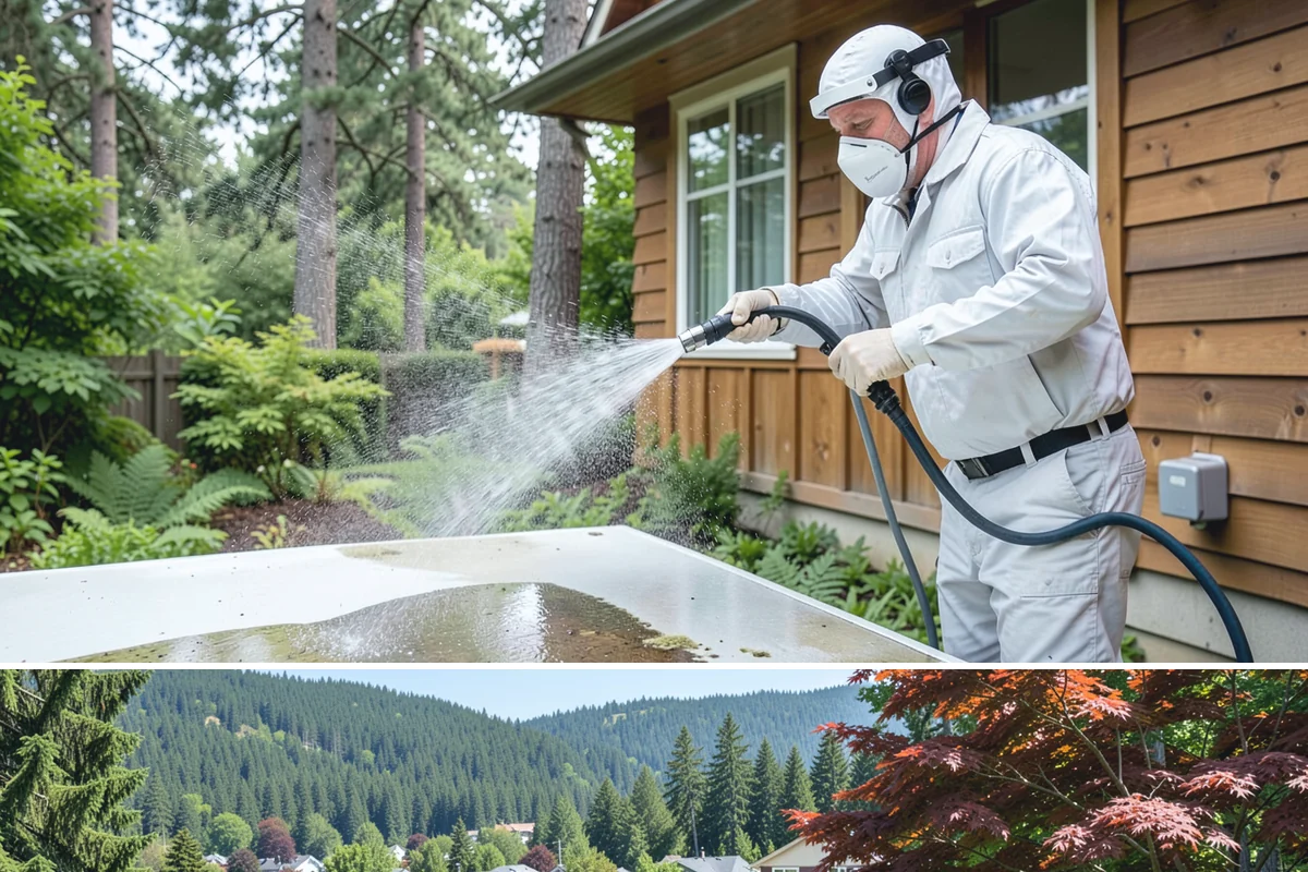 Painted Surface Cleaning in Index, Snohomish County, WA - Clean painted surfaces in late spring so mildew and winter grime are cleared before the drier months.