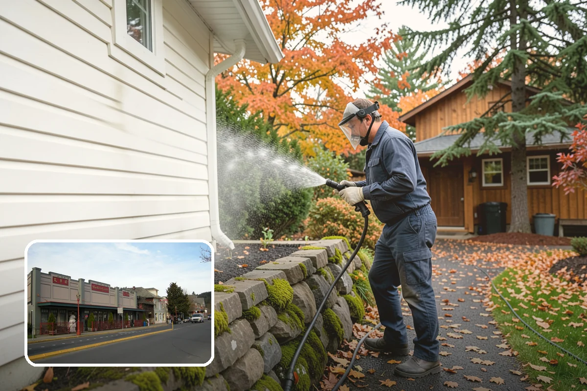Painted Surface Cleaning in Issaquah, King County, WA - Removes mildew and grime from painted surfaces
