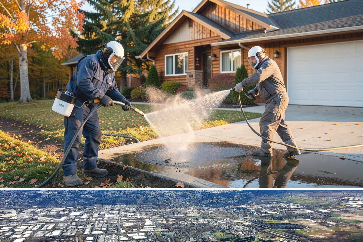 Painted Surface Cleaning in Kent, King County, WA - Clean painted surfaces in late spring so mildew and winter grime are cleared before the drier months.