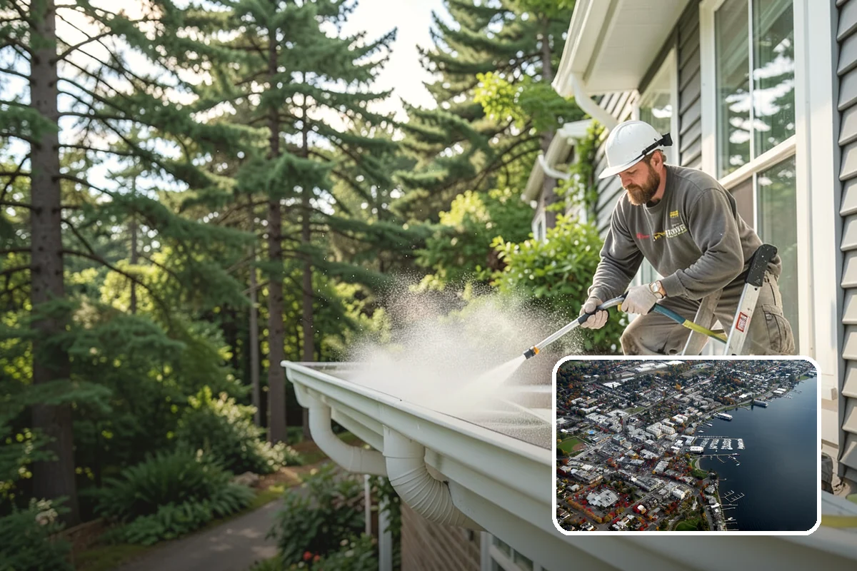 Painted Surface Cleaning in Kirkland, King County, WA - Removes mildew and grime from painted surfaces