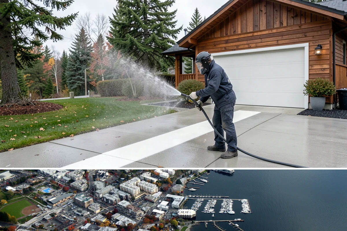 Painted Surface Cleaning in Kirkland, King County, WA - Clean painted surfaces in late spring so mildew and winter grime are cleared before the drier months.