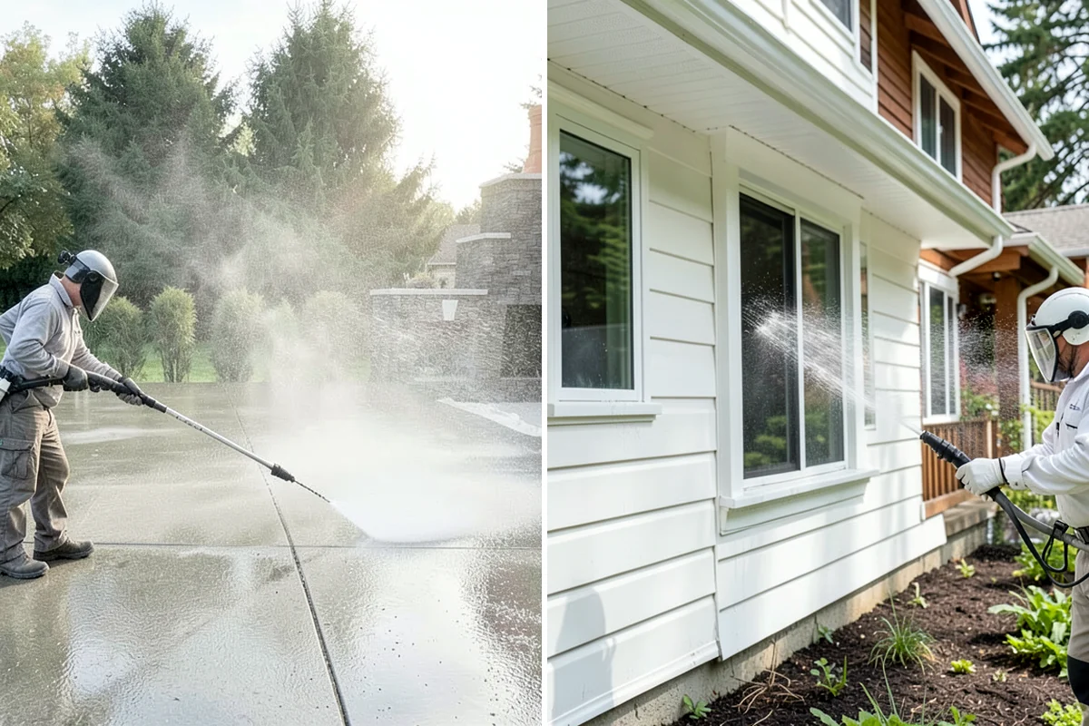 Painted Surface Cleaning in Lake Forest Park, King County, WA - Inspect the painted surfaces and their condition