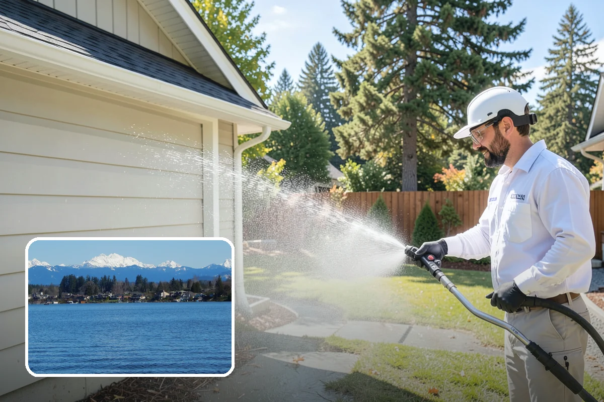 Painted Surface Cleaning in Lake Stevens, Snohomish County, WA - Removes mildew and grime from painted surfaces