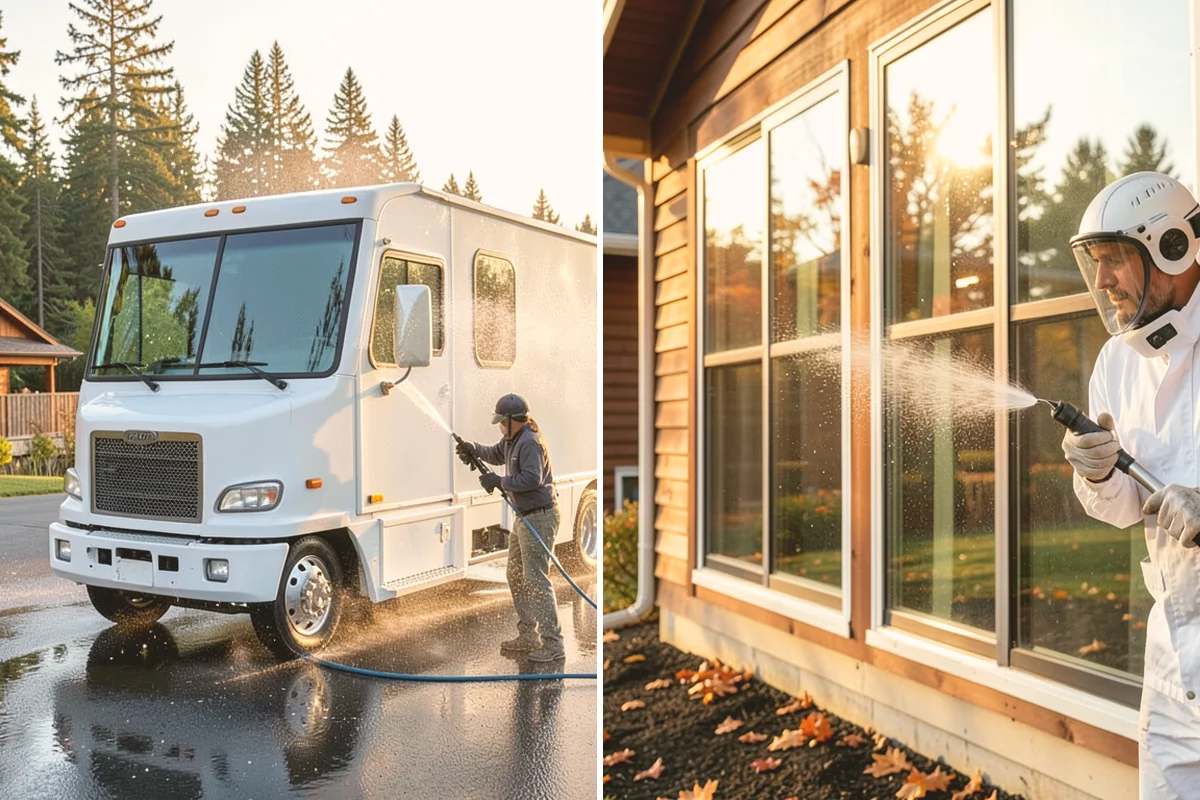 Painted Surface Cleaning in Langley, Island County, WA - Inspect the painted surfaces and their condition