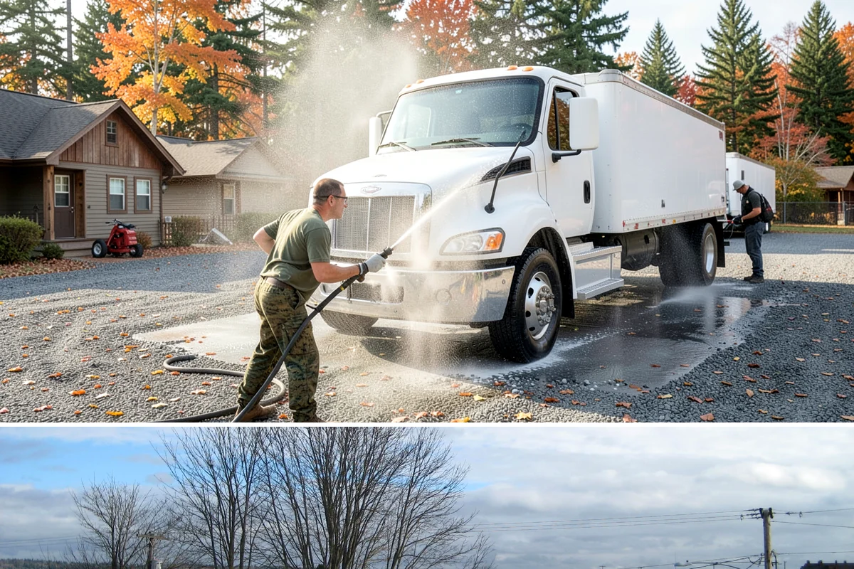 Painted Surface Cleaning in Langley, Island County, WA - Clean painted surfaces in late spring so mildew and winter grime are cleared before the drier months.
