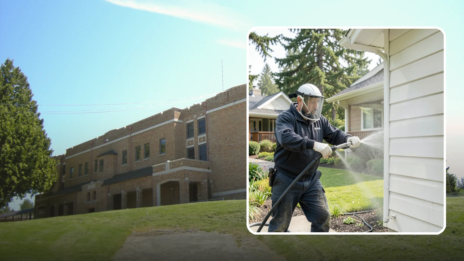 Painted Surface Cleaning in Maple Valley, King County, WA - Low-pressure cleaning of painted siding, trim, and surfaces that lifts grime and mildew without harming the finish.