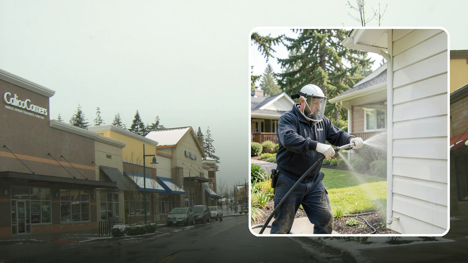 Painted Surface Cleaning in Mill Creek, Snohomish County, WA - Low-pressure cleaning of painted siding, trim, and surfaces that lifts grime and mildew without harming the finish.