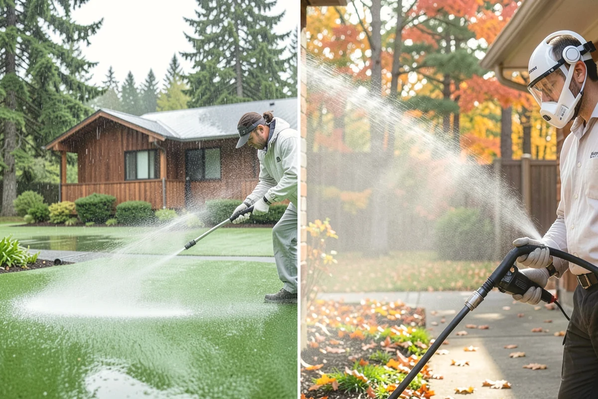 Painted Surface Cleaning in Mill Creek, Snohomish County, WA - Inspect the painted surfaces and their condition