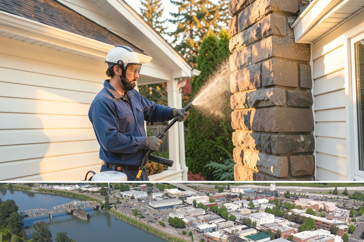 Painted Surface Cleaning in Mount Vernon, Skagit County, WA - Clean painted surfaces in late spring so mildew and winter grime are cleared before the drier months.
