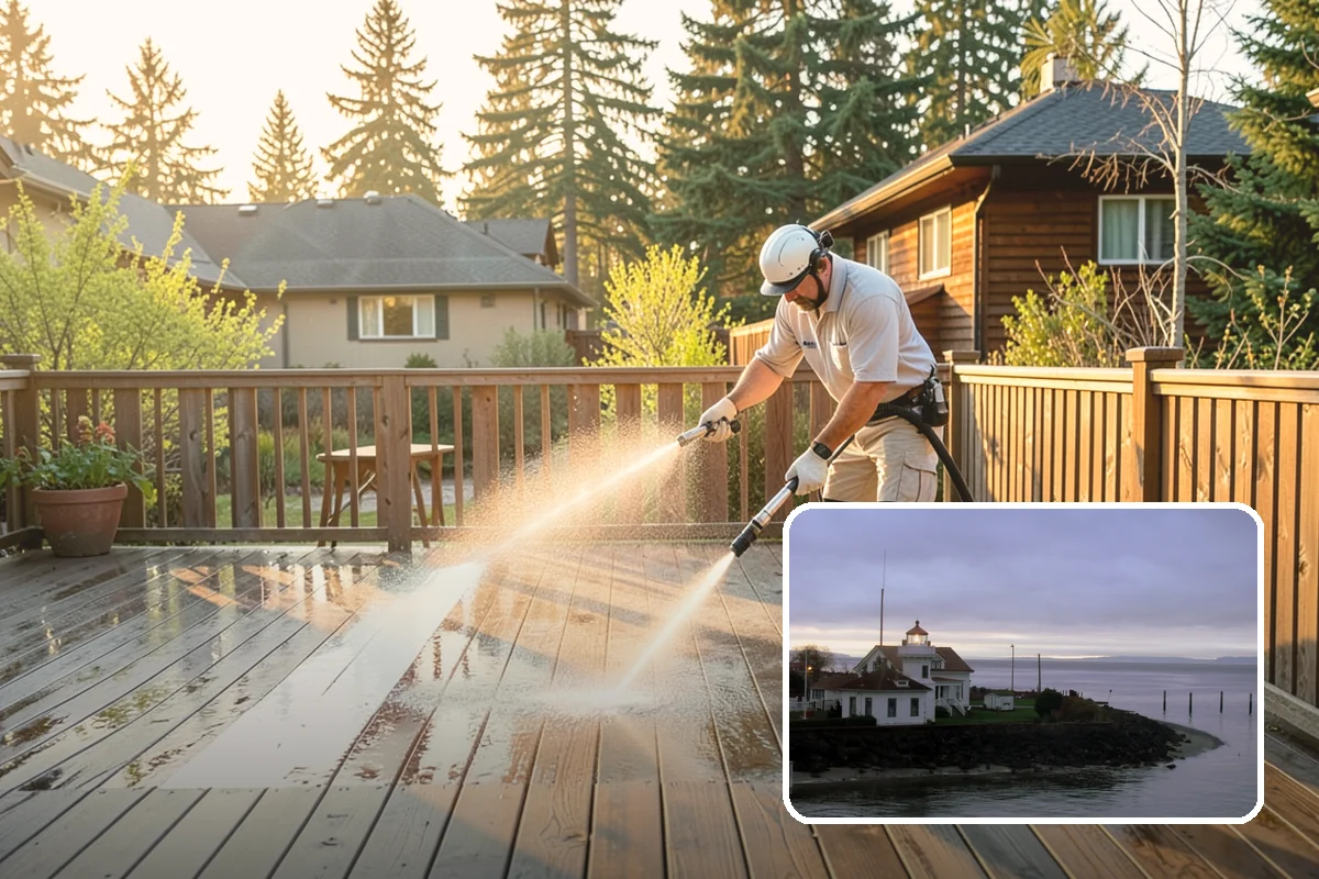 Painted Surface Cleaning in Mukilteo, Snohomish County, WA - Removes mildew and grime from painted surfaces