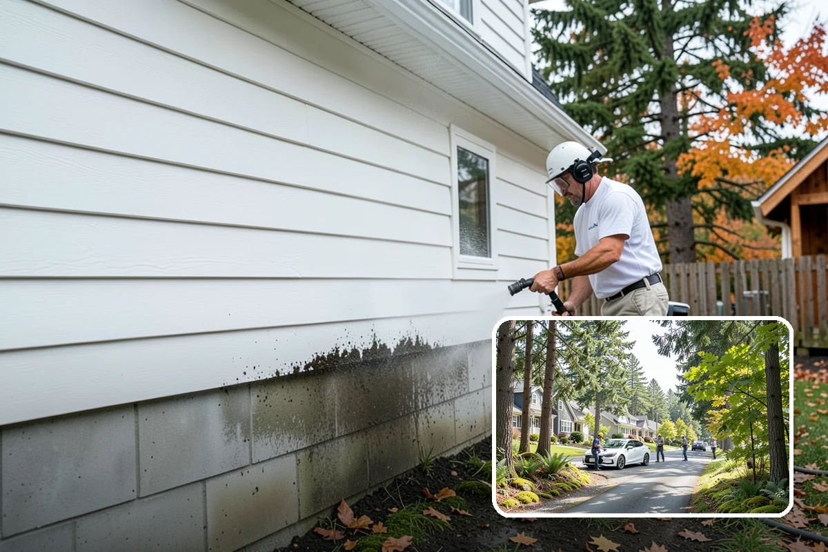 Painted Surface Cleaning in Normandy Park, King County, WA - Removes mildew and grime from painted surfaces