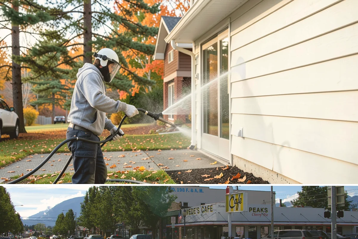 Painted Surface Cleaning in North Bend, King County, WA - Clean painted surfaces in late spring so mildew and winter grime are cleared before the drier months.
