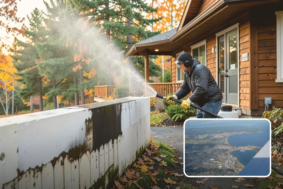 Painted Surface Cleaning in Oak Harbor, Island County, WA - Removes mildew and grime from painted surfaces