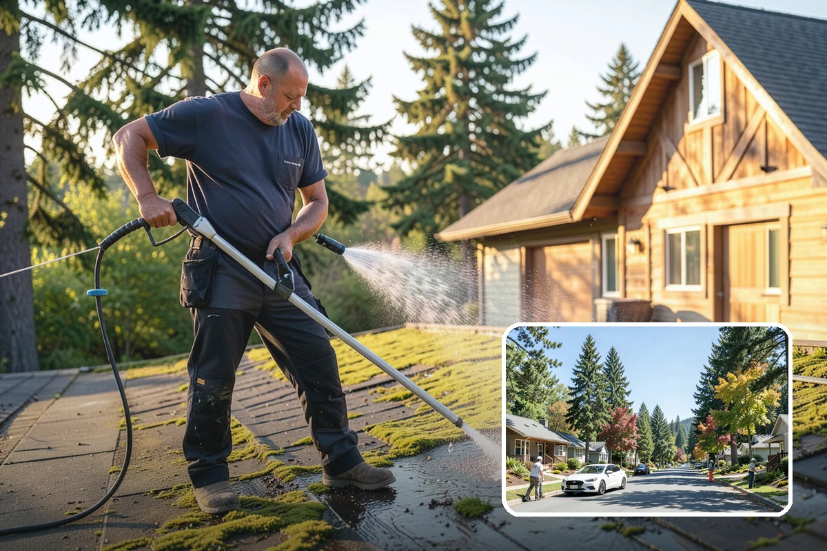 Painted Surface Cleaning in Orting, Pierce County, WA - Removes mildew and grime from painted surfaces