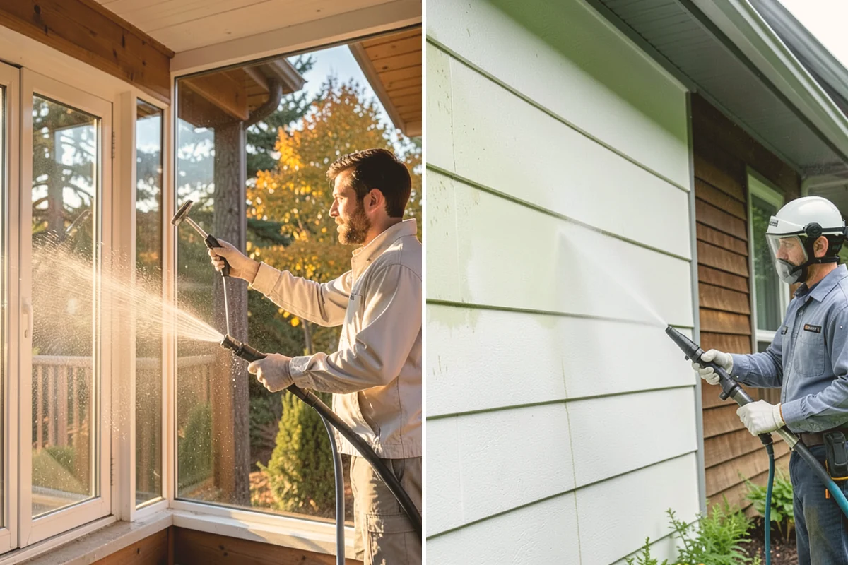 Painted Surface Cleaning in Orting, Pierce County, WA - Inspect the painted surfaces and their condition