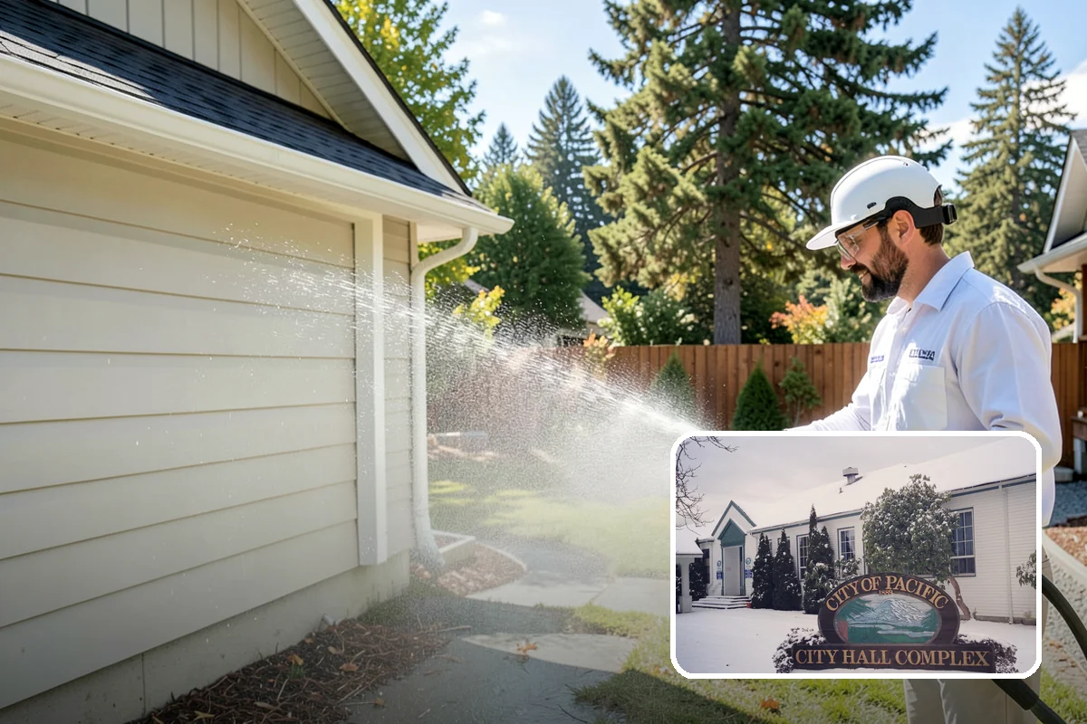 Painted Surface Cleaning in Pacific, King County, WA - Removes mildew and grime from painted surfaces