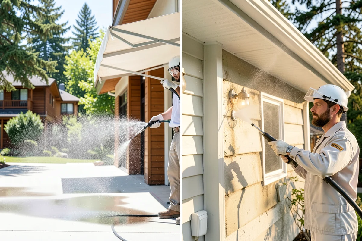 Painted Surface Cleaning in Pacific, King County, WA - Inspect the painted surfaces and their condition