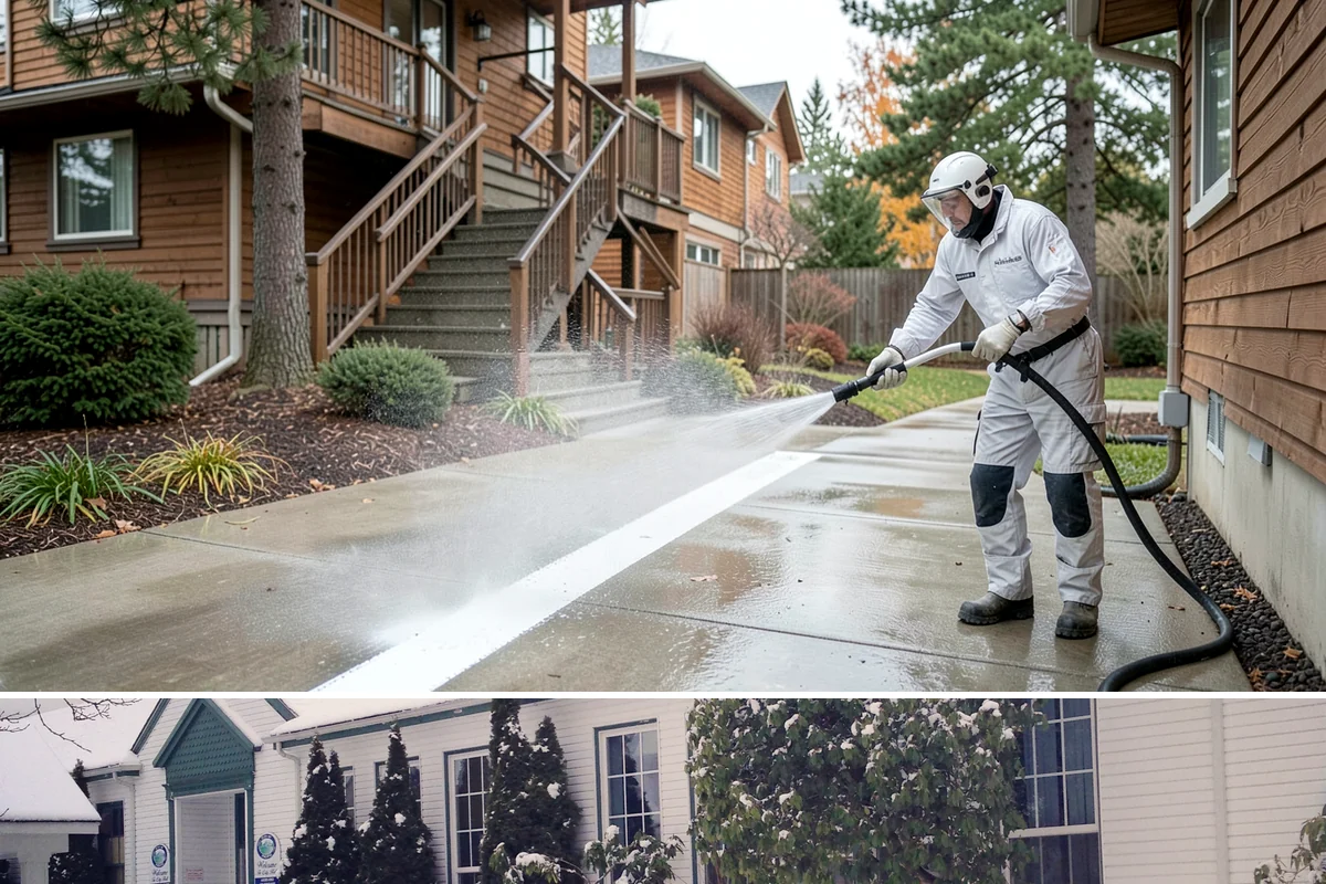 Painted Surface Cleaning in Pacific, King County, WA - Clean painted surfaces in late spring so mildew and winter grime are cleared before the drier months.