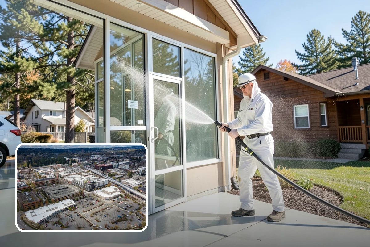 Painted Surface Cleaning in Redmond, King County, WA - Removes mildew and grime from painted surfaces