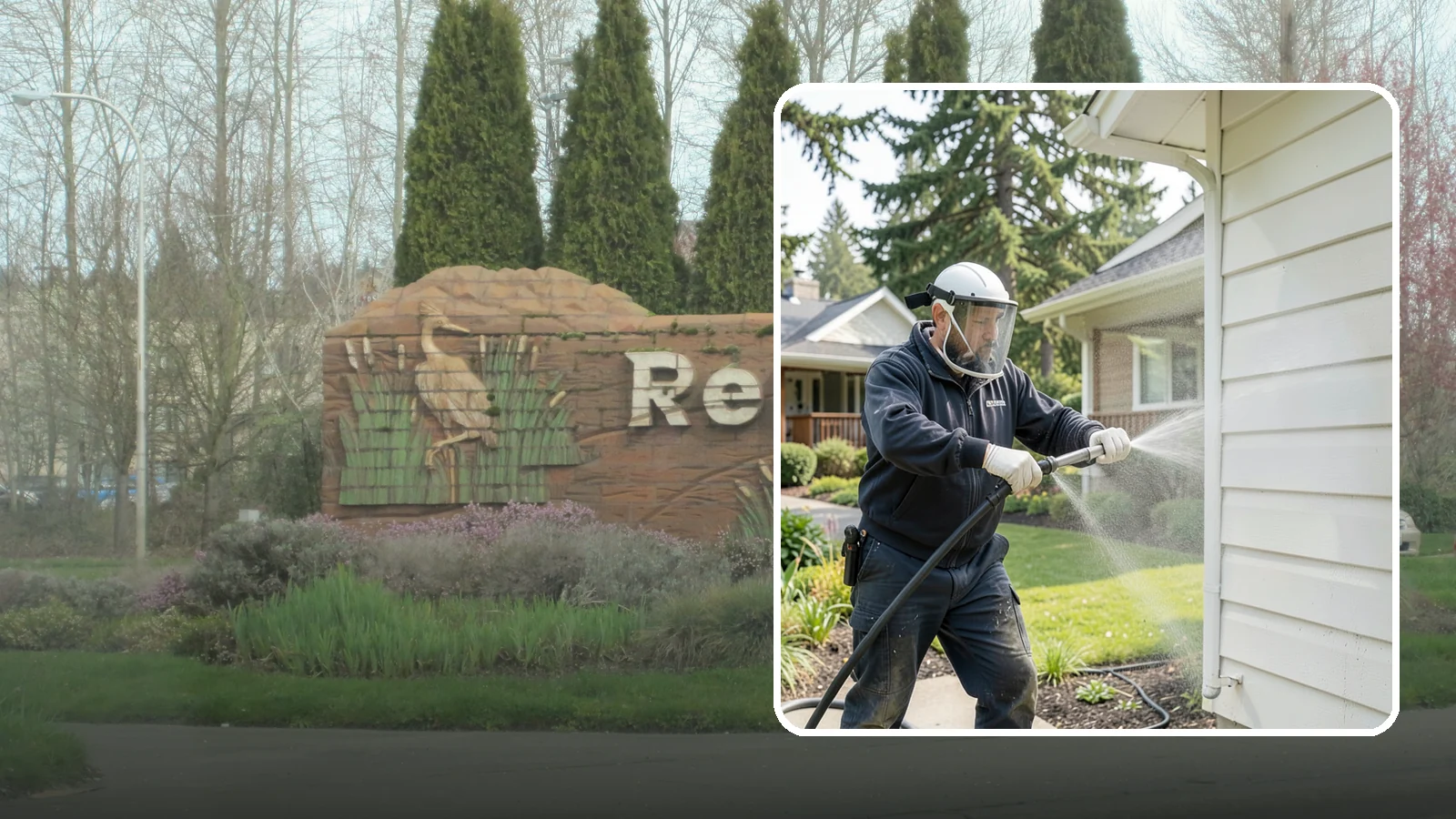 Painted Surface Cleaning in Renton, King County, WA - Low-pressure cleaning of painted siding, trim, and surfaces that lifts grime and mildew without harming the finish.