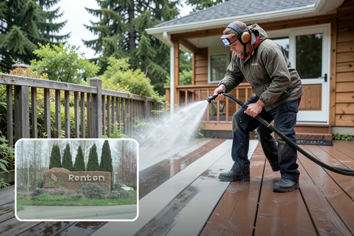 Painted Surface Cleaning in Renton, King County, WA - Removes mildew and grime from painted surfaces