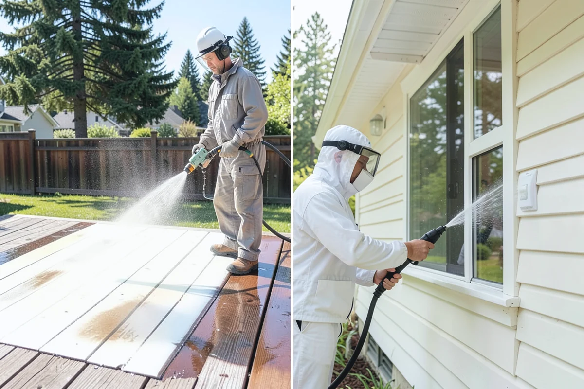 Painted Surface Cleaning in Roy, Pierce County, WA - Inspect the painted surfaces and their condition