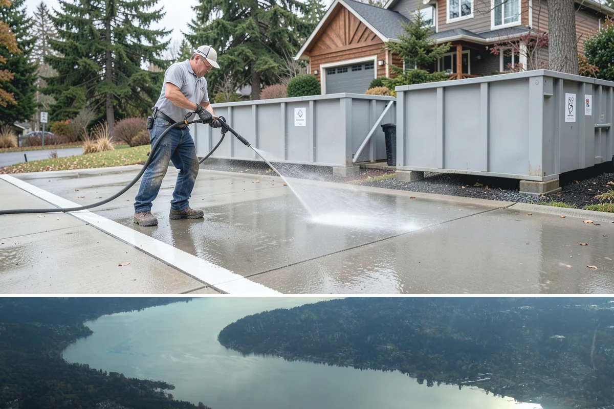 Painted Surface Cleaning in Sammamish, King County, WA - Clean painted surfaces in late spring so mildew and winter grime are cleared before the drier months.