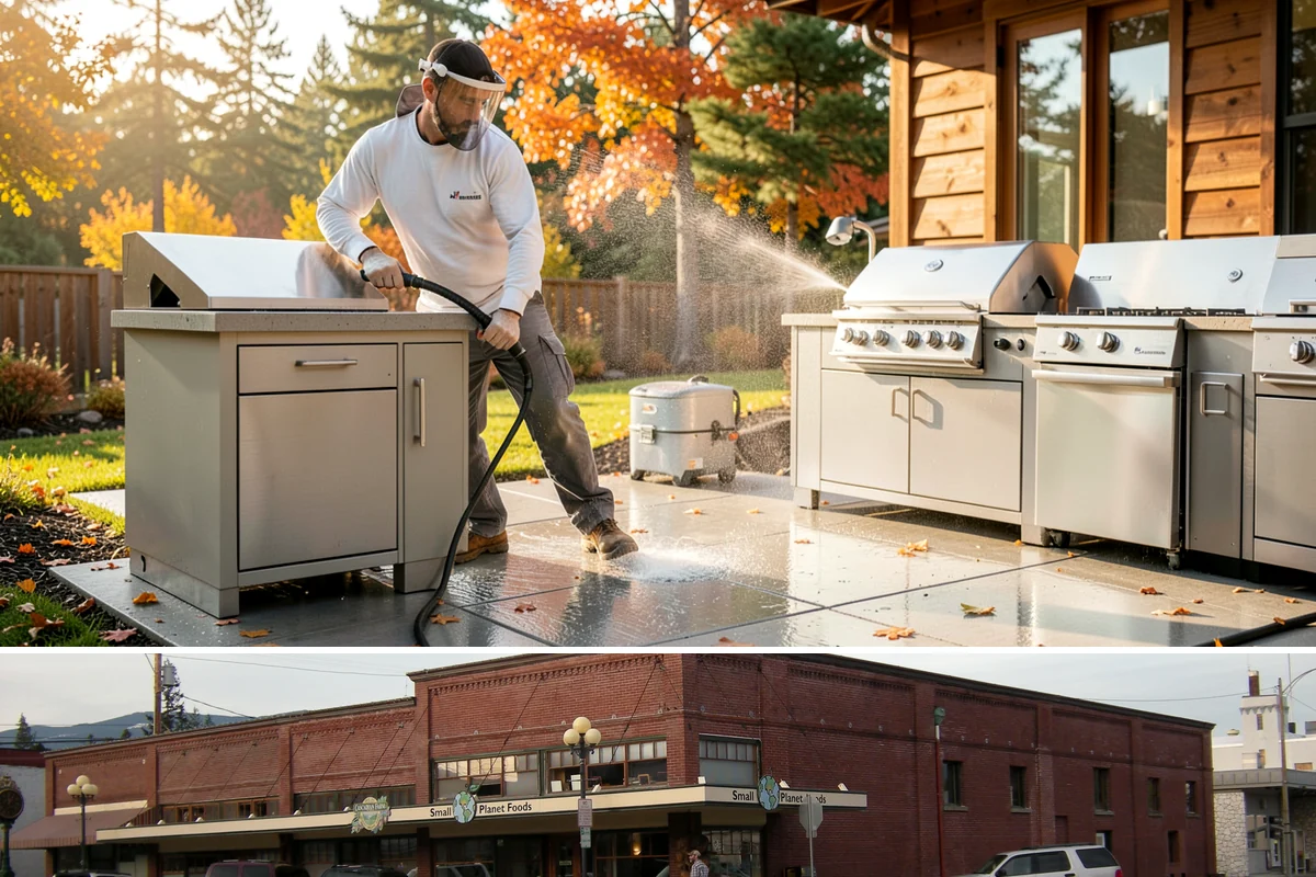 Painted Surface Cleaning in Sedro-Woolley, Skagit County, WA - Clean painted surfaces in late spring so mildew and winter grime are cleared before the drier months.