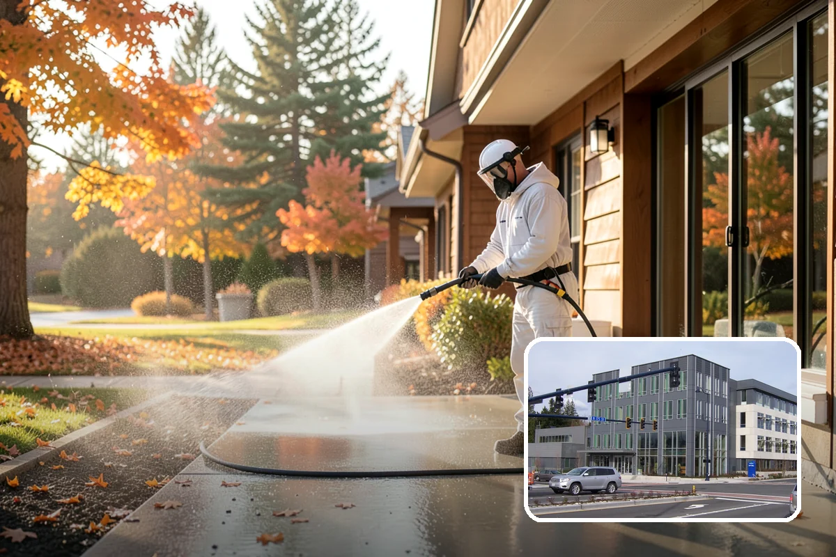 Painted Surface Cleaning in Shoreline, King County, WA - Removes mildew and grime from painted surfaces