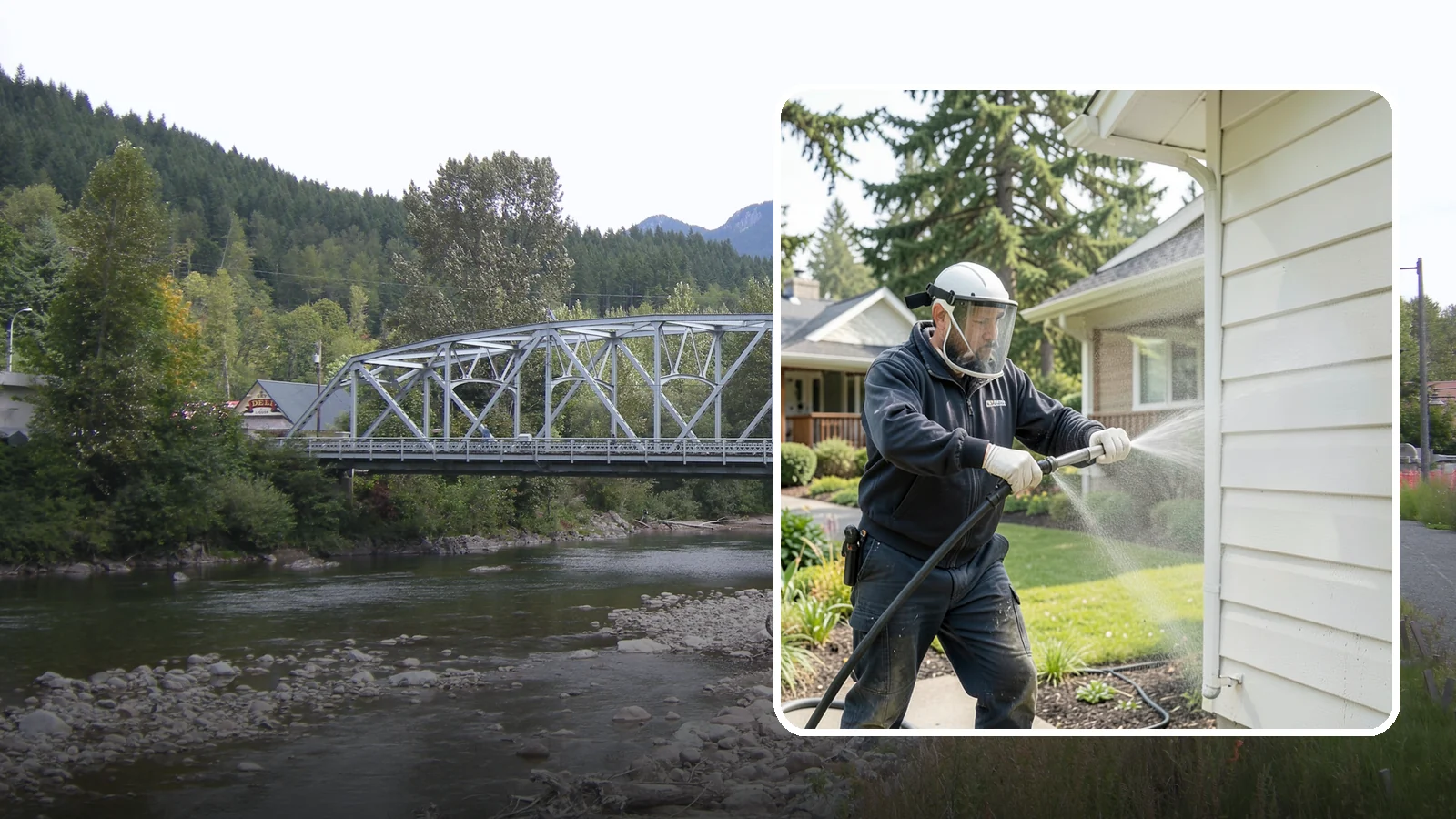 Painted Surface Cleaning in Skykomish, King County, WA - Low-pressure cleaning of painted siding, trim, and surfaces that lifts grime and mildew without harming the finish.