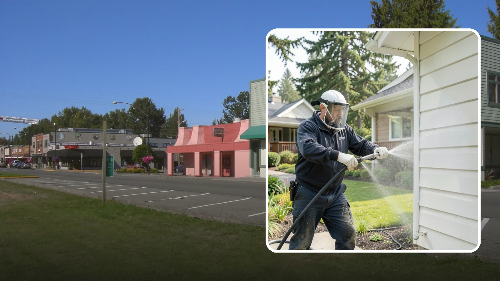 Painted Surface Cleaning in Snoqualmie, King County, WA - Low-pressure cleaning of painted siding, trim, and surfaces that lifts grime and mildew without harming the finish.