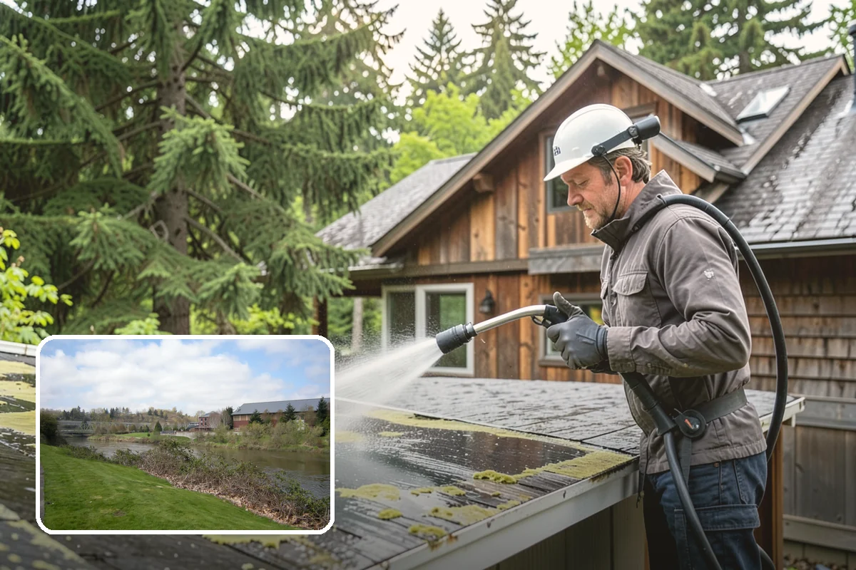 Painted Surface Cleaning in Tukwila, King County, WA - Removes mildew and grime from painted surfaces