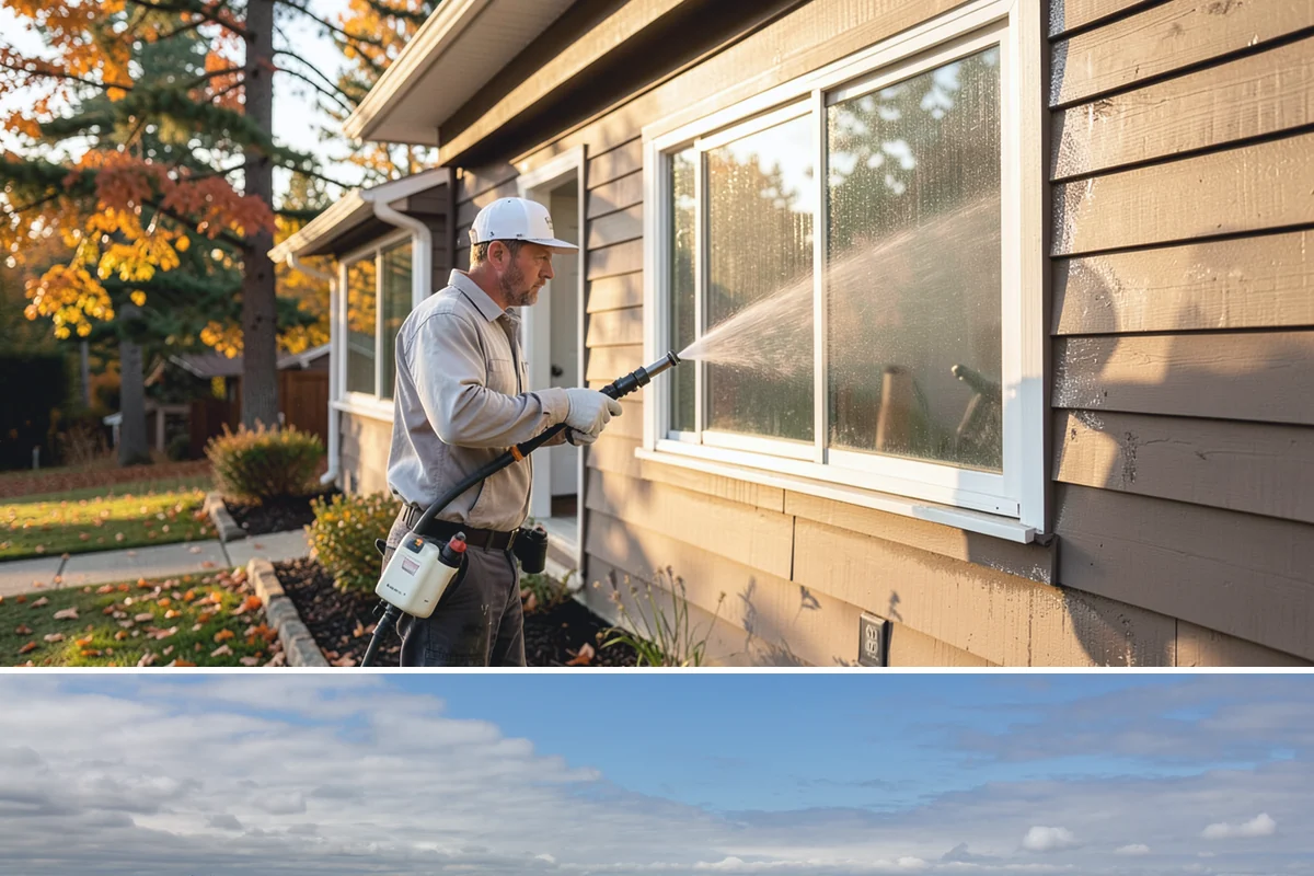 Painted Surface Cleaning in University Place, Pierce County, WA - Clean painted surfaces in late spring so mildew and winter grime are cleared before the drier months.