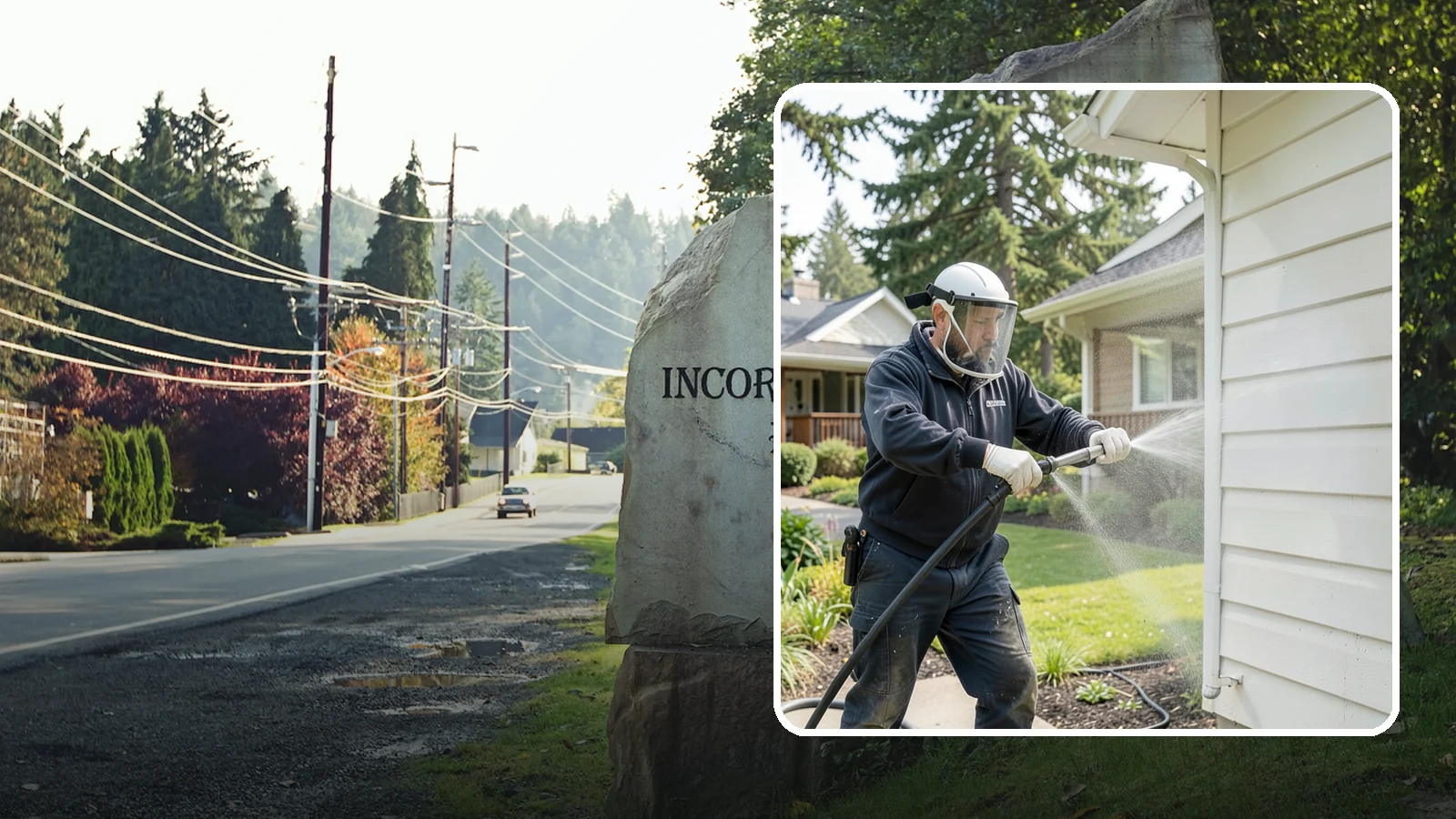 Painted Surface Cleaning in Wilkeson, Pierce County, WA - Low-pressure cleaning of painted siding, trim, and surfaces that lifts grime and mildew without harming the finish.