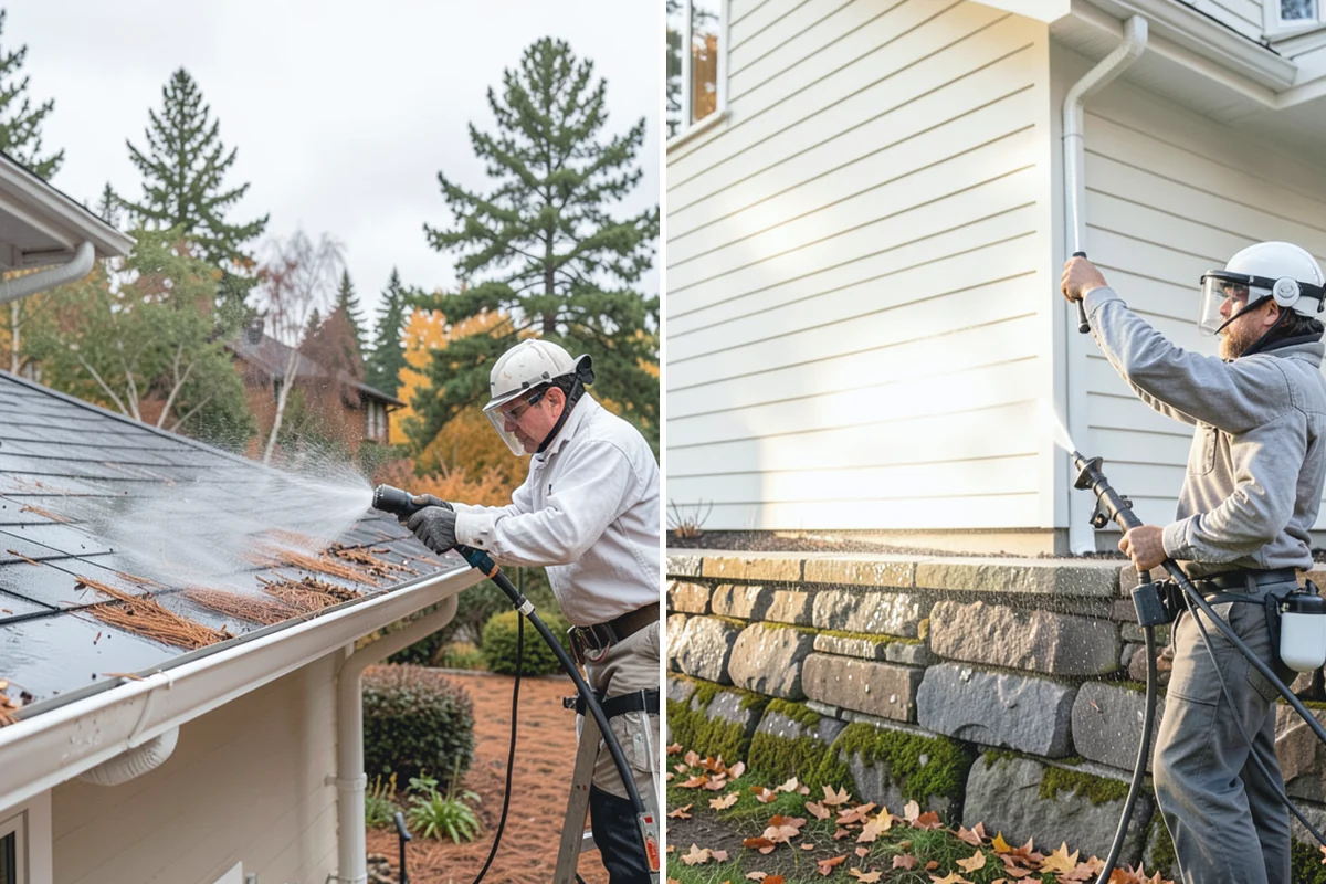 Painted Surface Cleaning in Wilkeson, Pierce County, WA - Inspect the painted surfaces and their condition