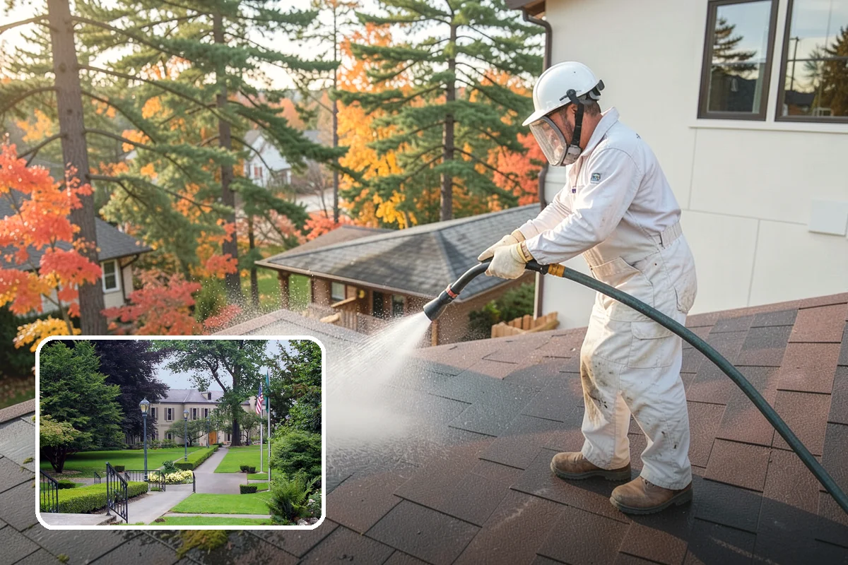 Painted Surface Cleaning in Woodinville, King County, WA - Removes mildew and grime from painted surfaces