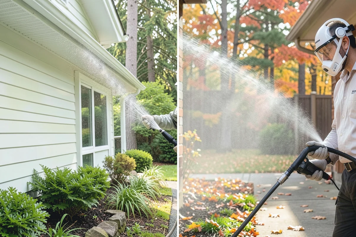 Painted Surface Cleaning in Woodinville, King County, WA - Inspect the painted surfaces and their condition