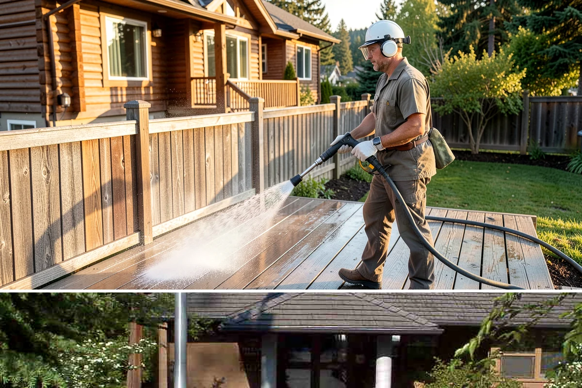 Painted Surface Cleaning in Yarrow Point, King County, WA - Clean painted surfaces in late spring so mildew and winter grime are cleared before the drier months.