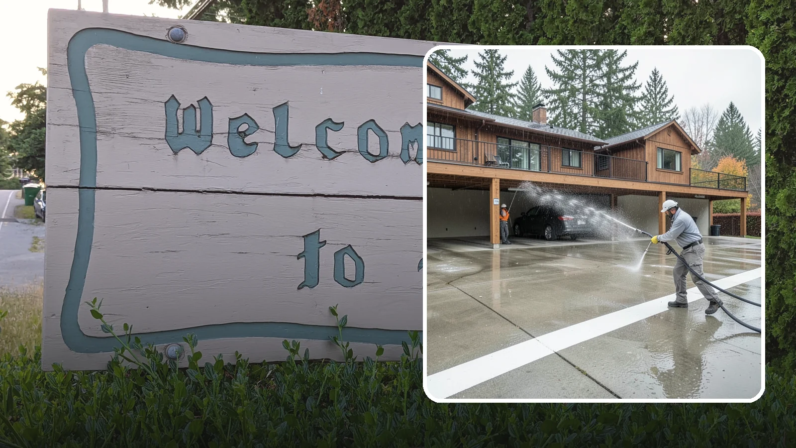 Parking Garage Cleaning in Brier, Snohomish County, WA - We wash parking garage decks and stairwells in Washington to clear oil, salt, and grime from every level.