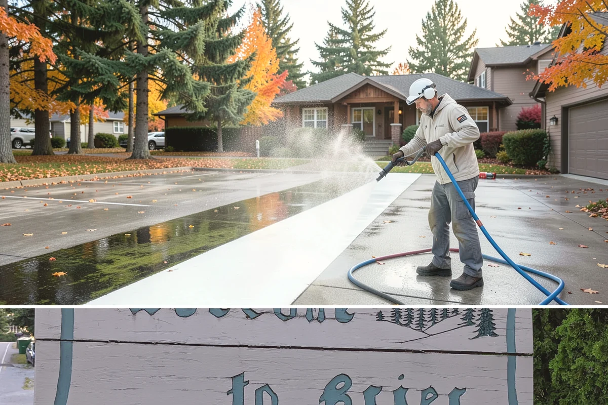 Parking Garage Cleaning in Brier, Snohomish County, WA - Garages benefit most from a thorough wash in early spring to flush out winter road salt and accumulated grime.