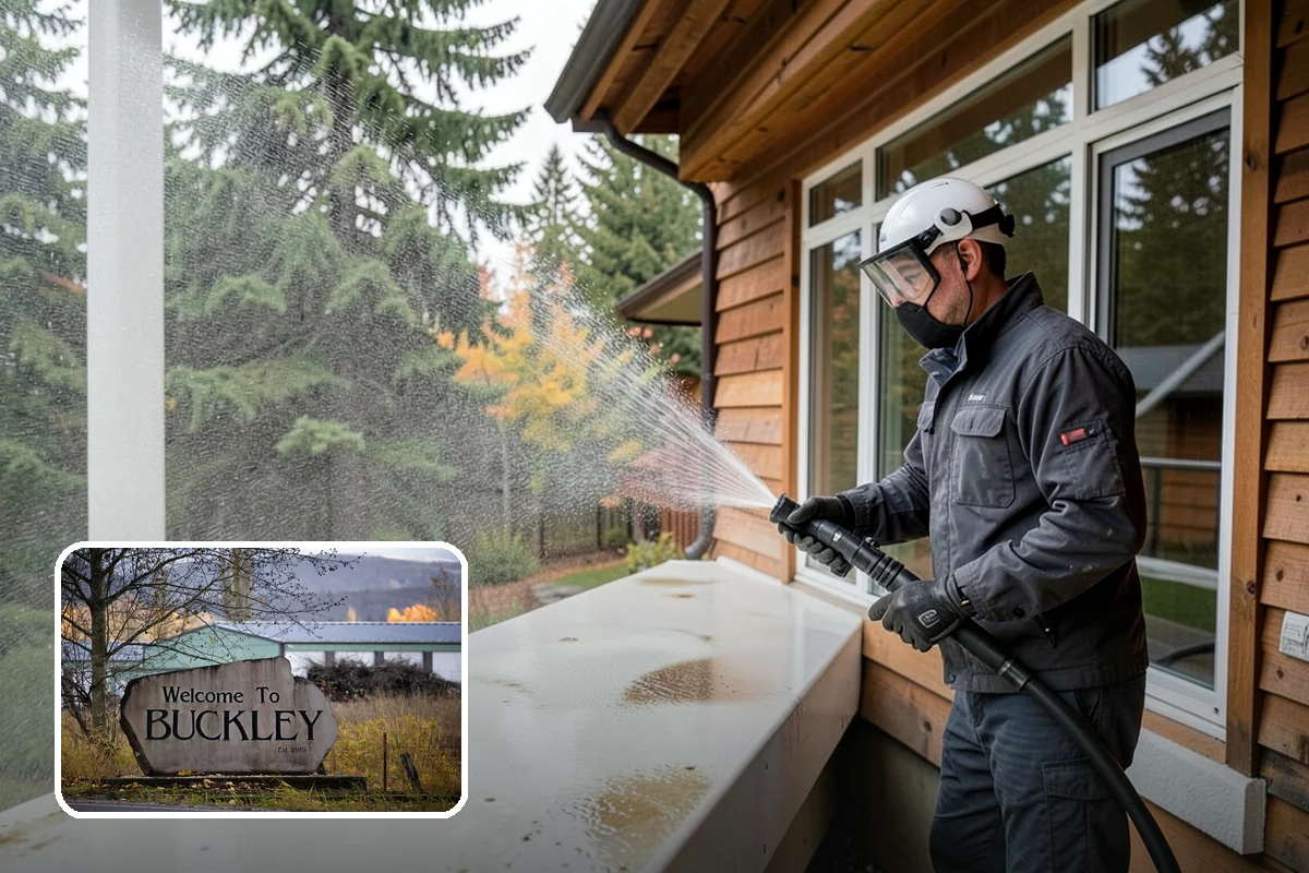 Parking Garage Cleaning in Buckley, Pierce County, WA - Removes corrosive salt and oil from decks