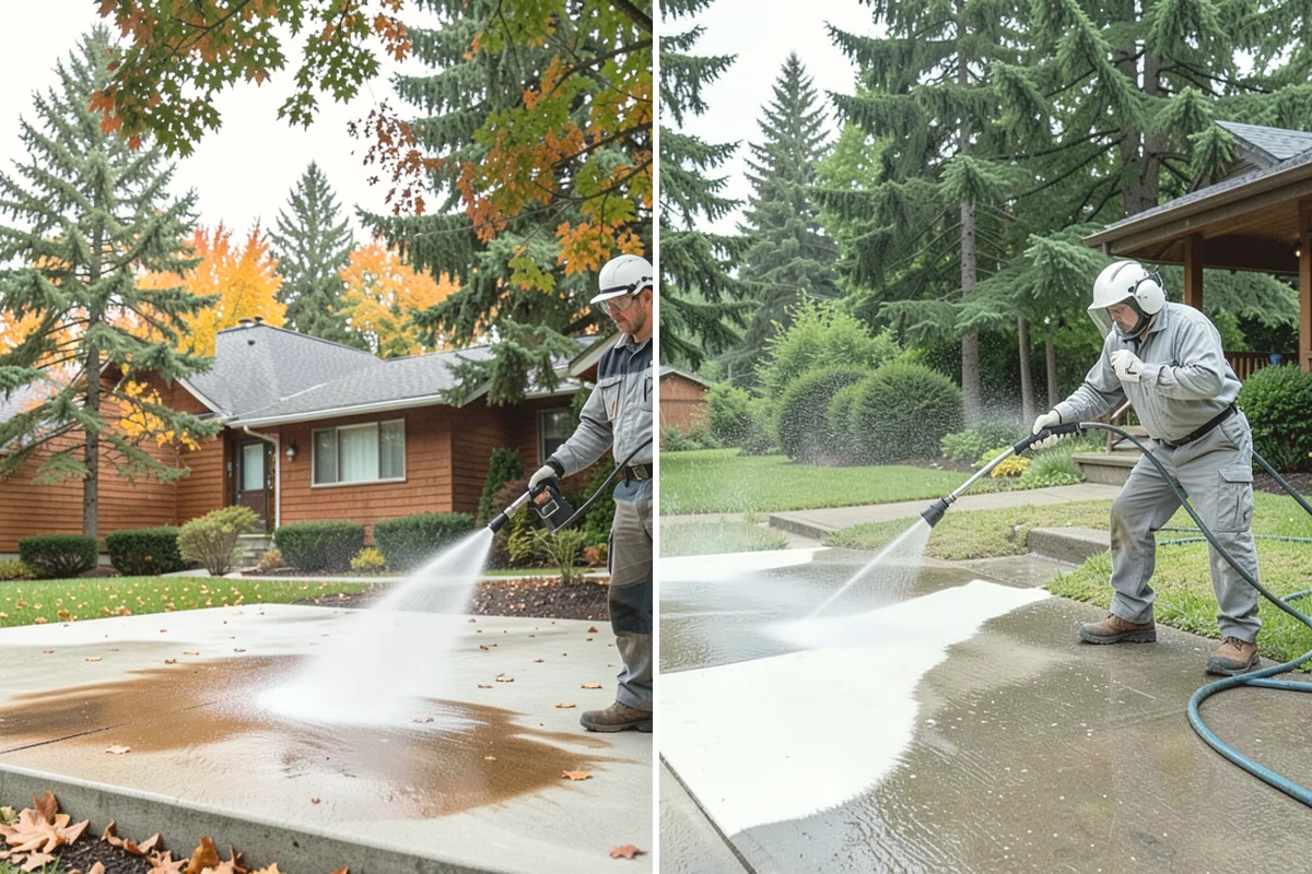 Parking Garage Cleaning in Burien, King County, WA - Close and stage one level at a time