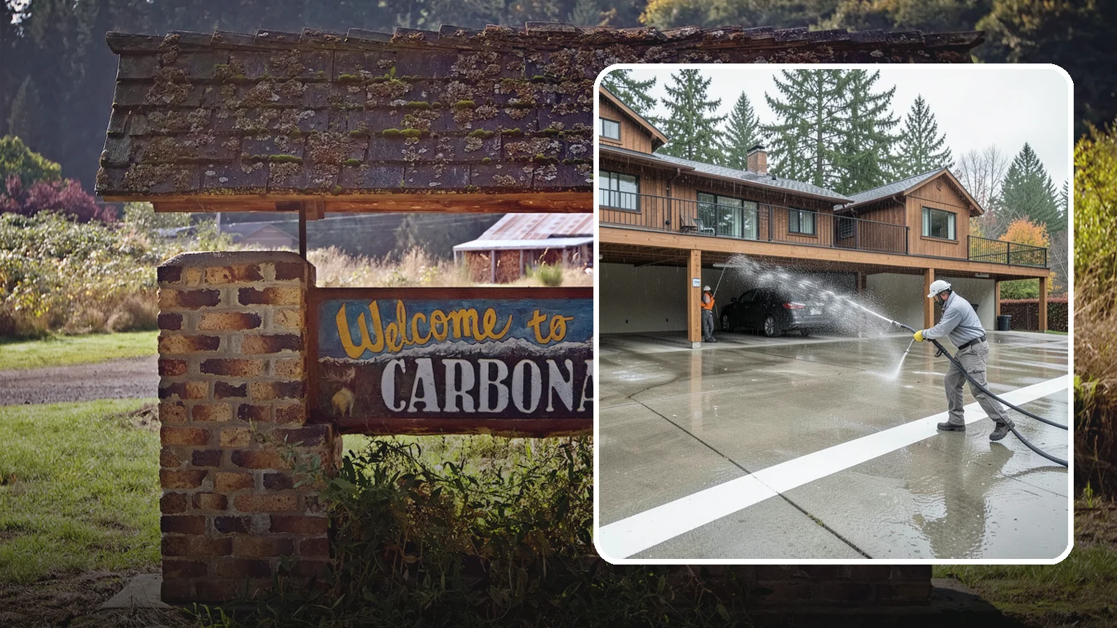 Parking Garage Cleaning in Carbonado, Pierce County, WA - We wash parking garage decks and stairwells in Washington to clear oil, salt, and grime from every level.