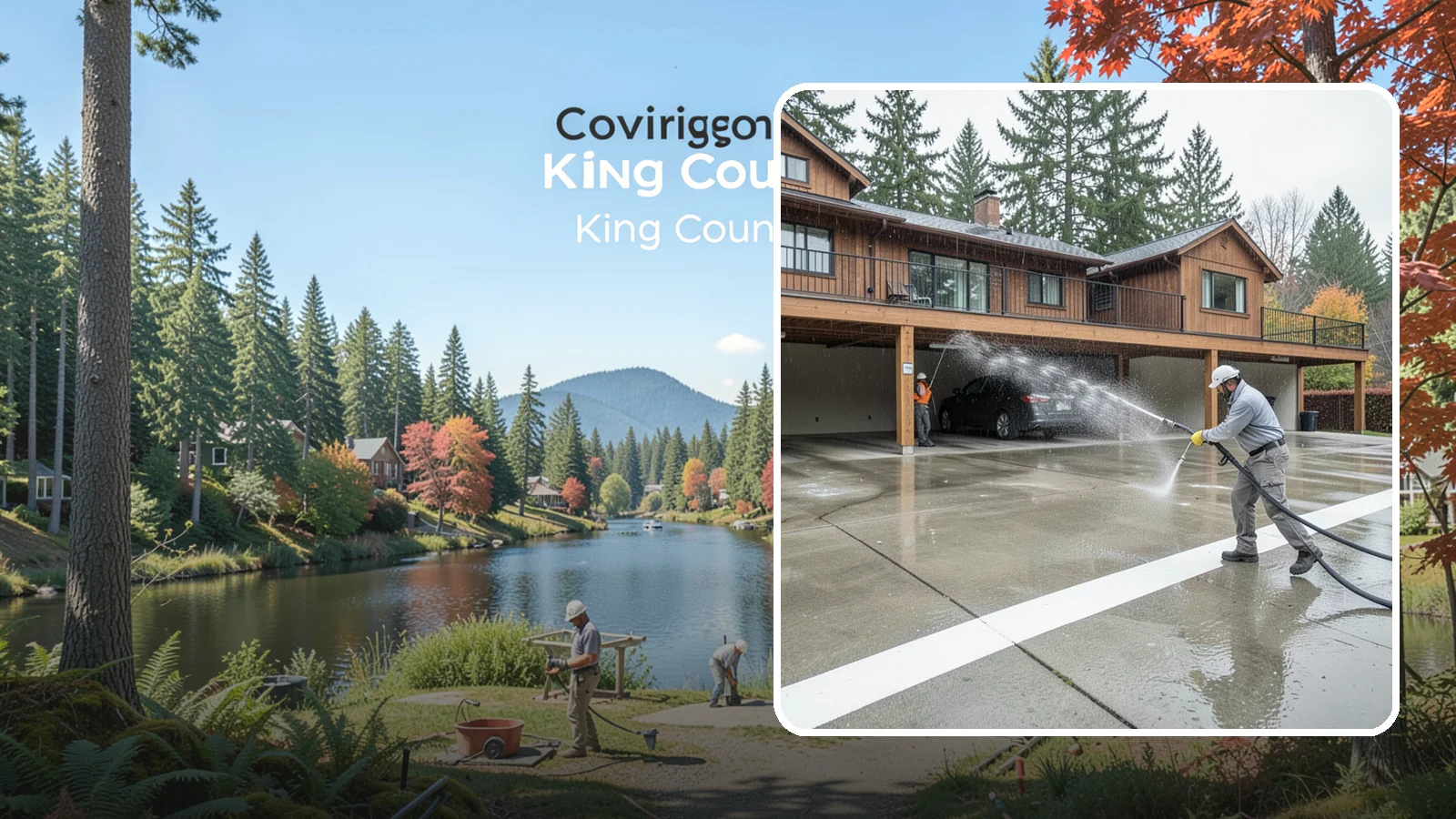 Parking Garage Cleaning in Covington, King County, WA - We wash parking garage decks and stairwells in Washington to clear oil, salt, and grime from every level.