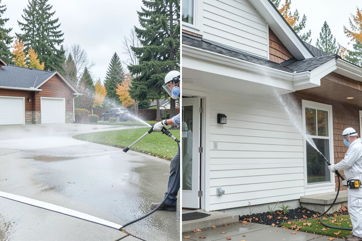 Parking Garage Cleaning in Des Moines, King County, WA - Close and stage one level at a time